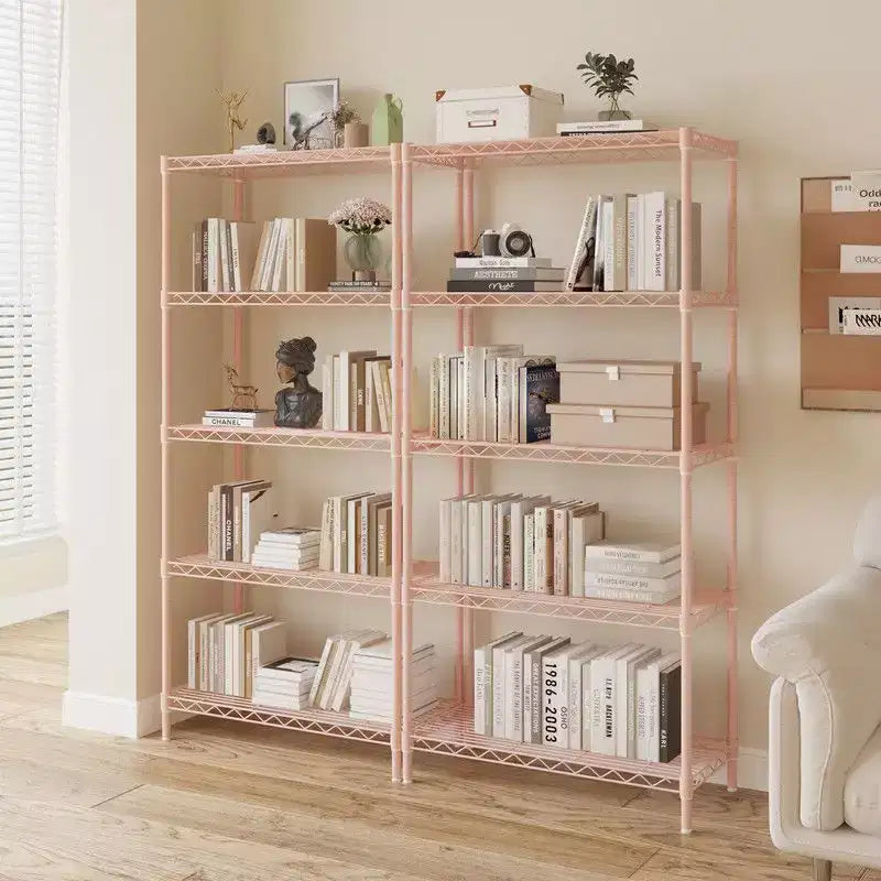 5-Tier Wire Shelving Unit Storage Rack, Black